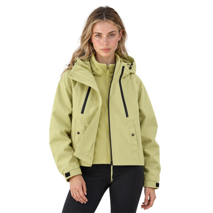 Women's Hooded Waterproof Jacket-Fowsa