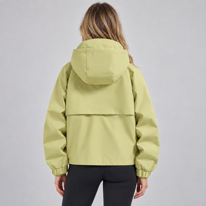 Women's Hooded Waterproof Jacket-Fowsa
