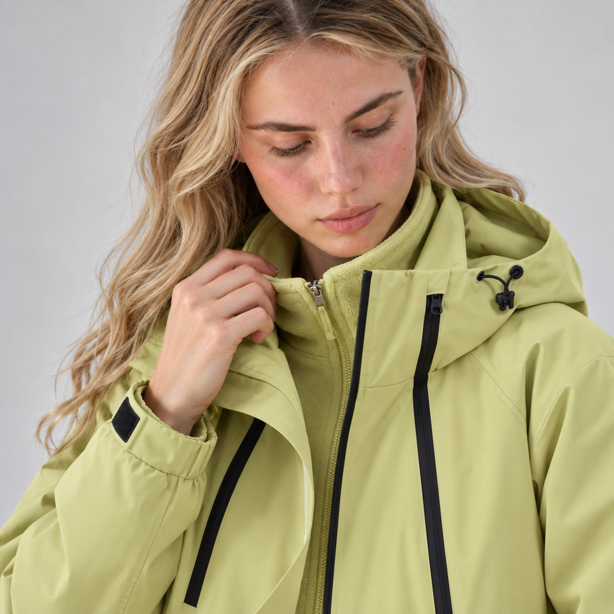 Women's Hooded Waterproof Jacket-Fowsa
