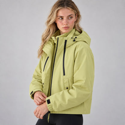 Women's Hooded Waterproof Jacket-Fowsa