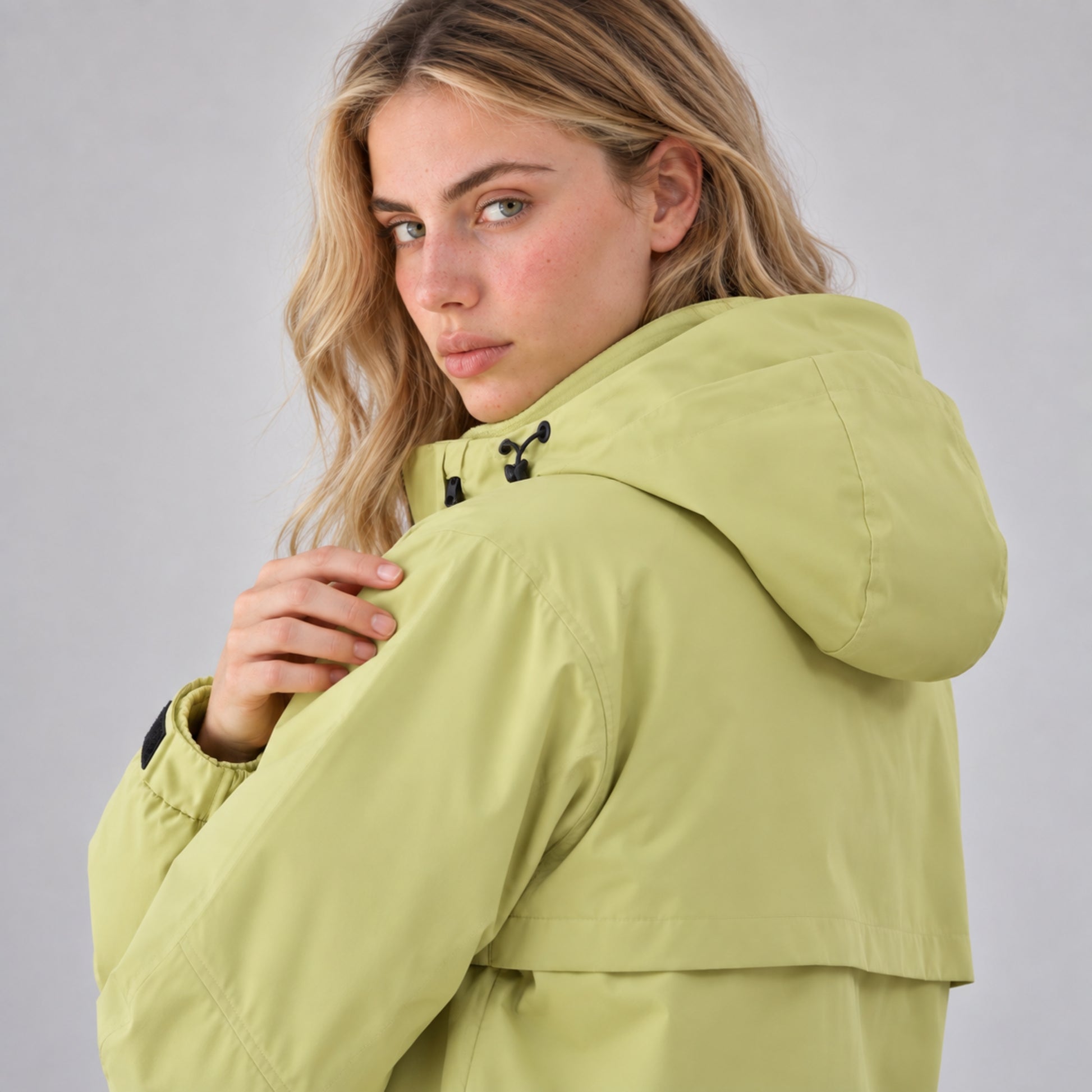 Women's Hooded Waterproof Jacket-Fowsa