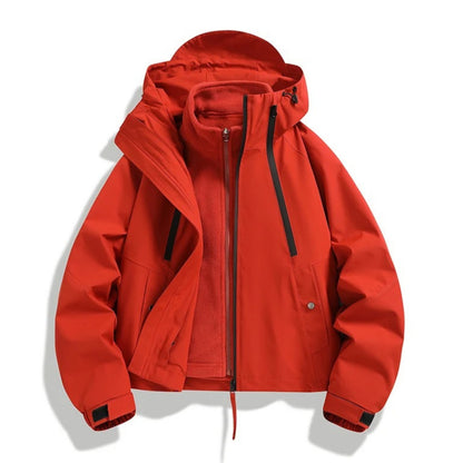 Women's Hooded Waterproof Jacket-Fowsa
