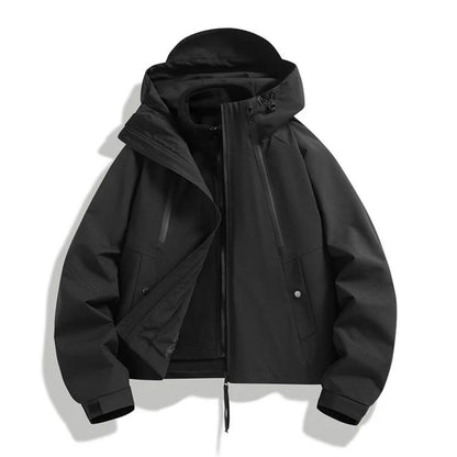 Women's Hooded Waterproof Jacket-Fowsa