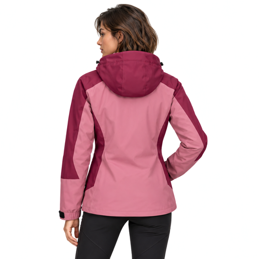 Full Zip Hooded Waterproof Jacket-Fowsa