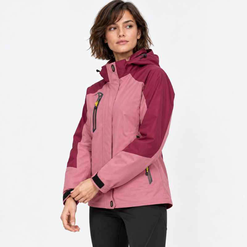 Full Zip Hooded Waterproof Jacket-Fowsa
