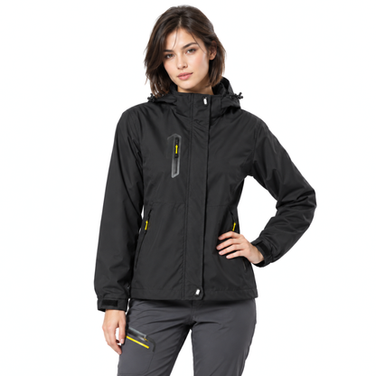 Waterproof Hooded Outdoor Jacket-Fowsa