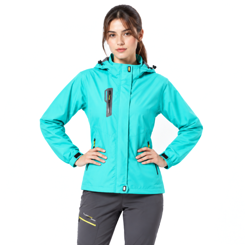 Waterproof Hooded Outdoor Jacket-Fowsa