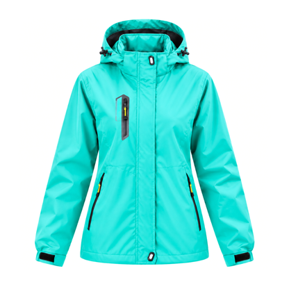 Waterproof Hooded Outdoor Jacket-Fowsa