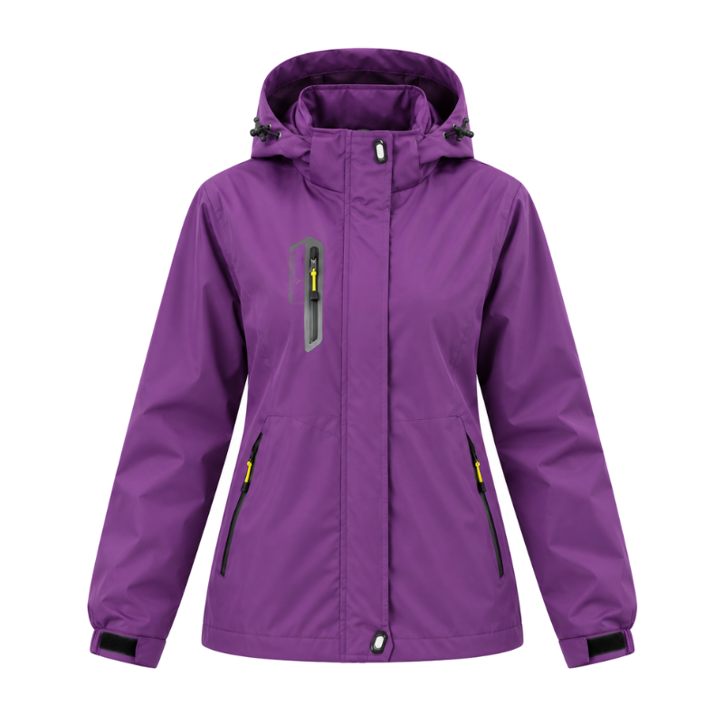 Waterproof Hooded Outdoor Jacket-Fowsa
