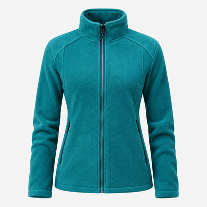 Women's Full-Zip Fleece Jacket-Fowsa
