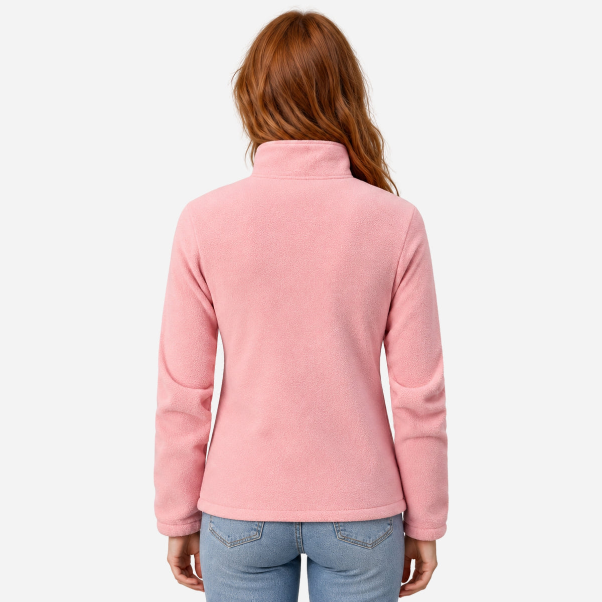 Women's Full-Zip Fleece Jacket-Fowsa