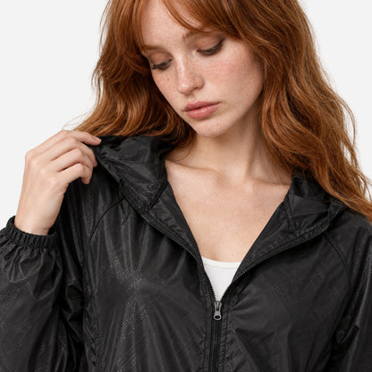 Women's Lightweight Hooded Windbreaker Jacket-Fowsa
