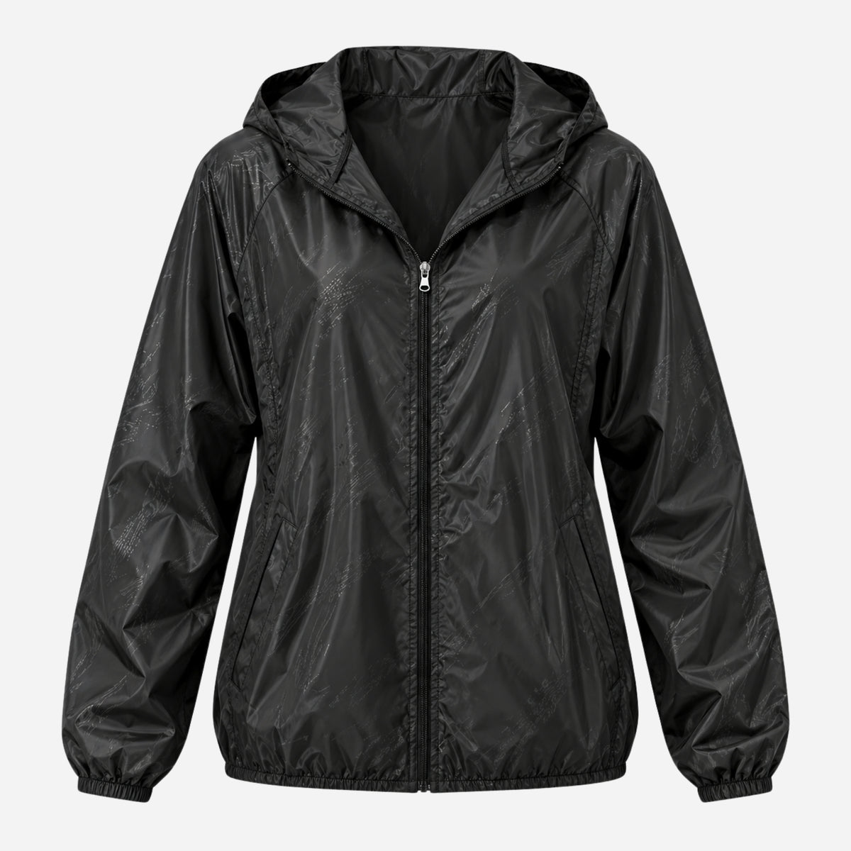 Women's Lightweight Hooded Windbreaker Jacket-Fowsa