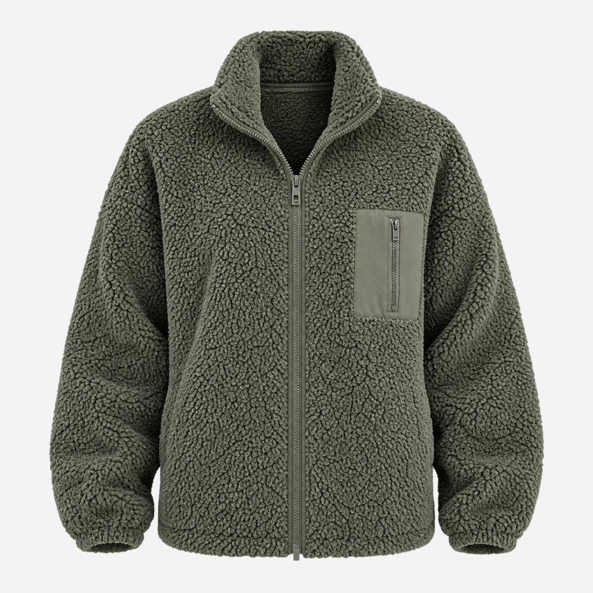 Women's Teddy Sherpa Fleece Jacket-Fowsa