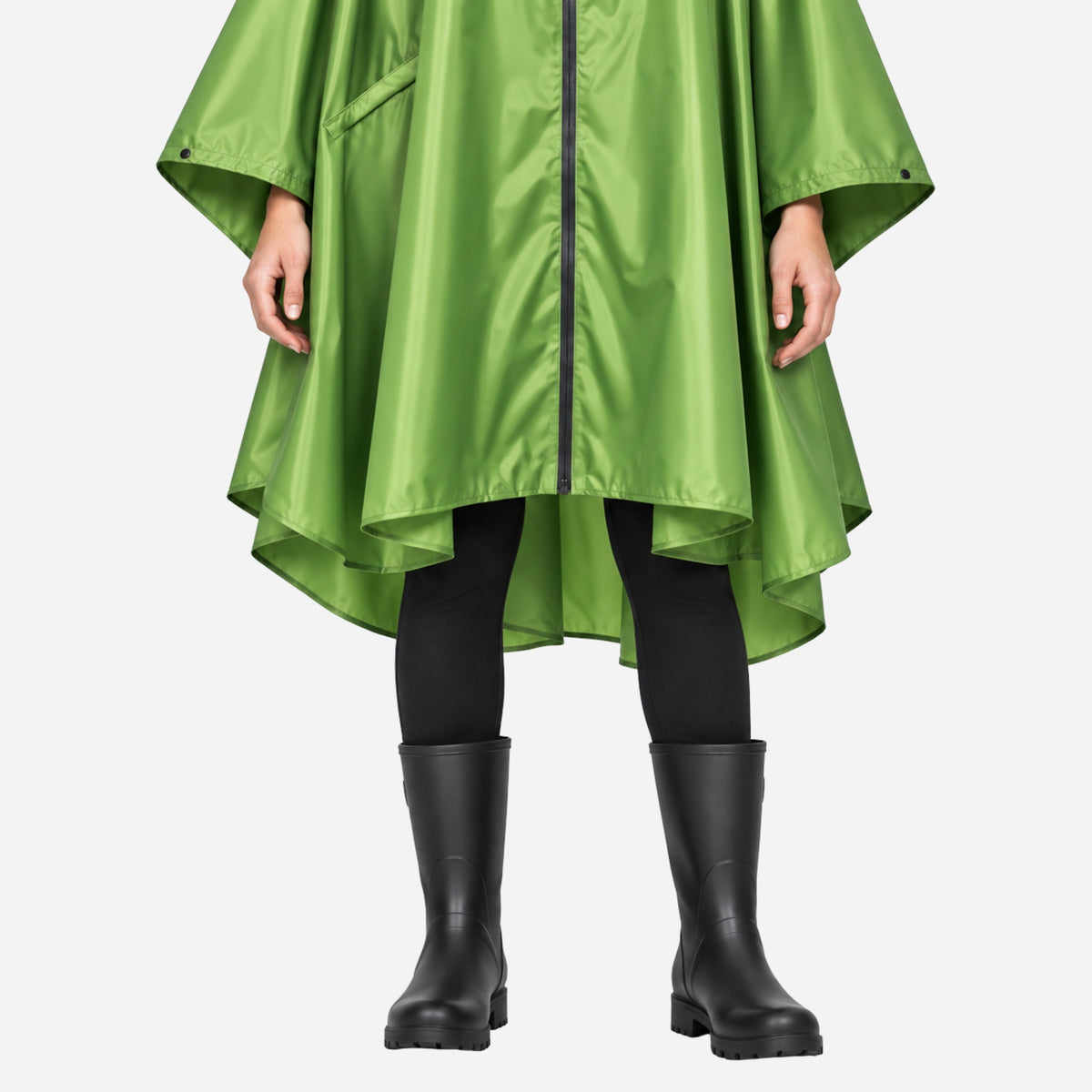 Women's Hooded Oversized Waterproof Jacket-Fowsa