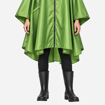Women's Hooded Oversized Waterproof Jacket-Fowsa